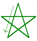 Invoking Pentagram of Earth