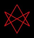 image of Unicursal Hexagram